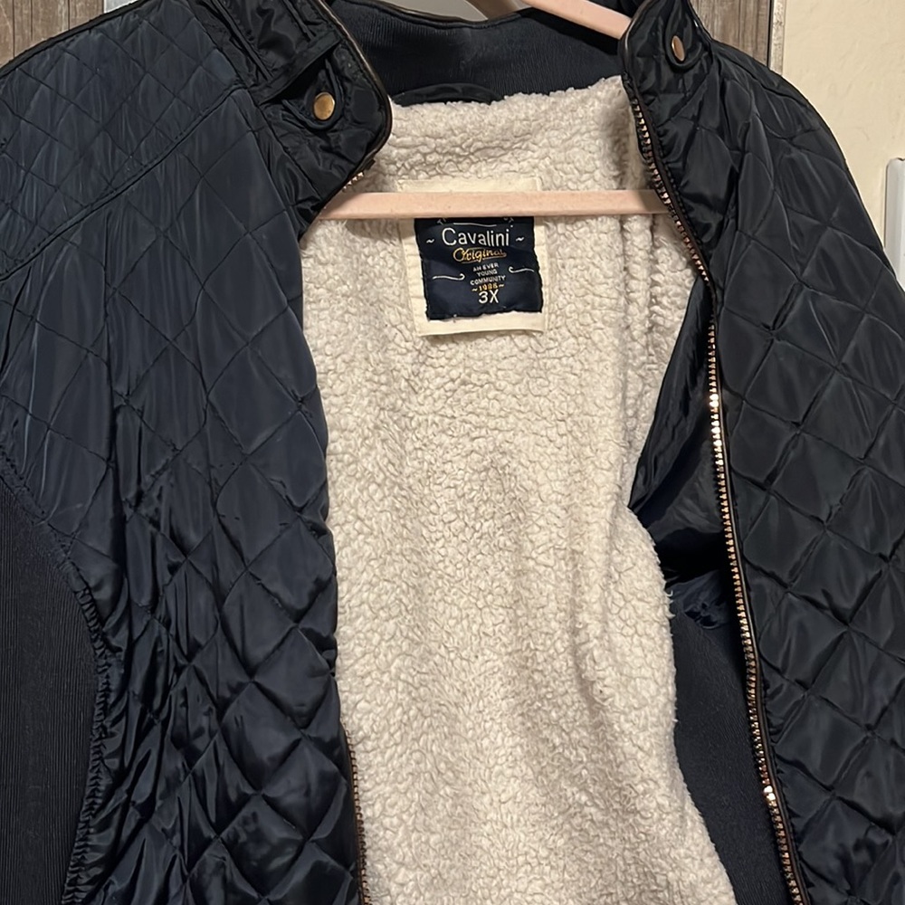 Blue cavalini jacket